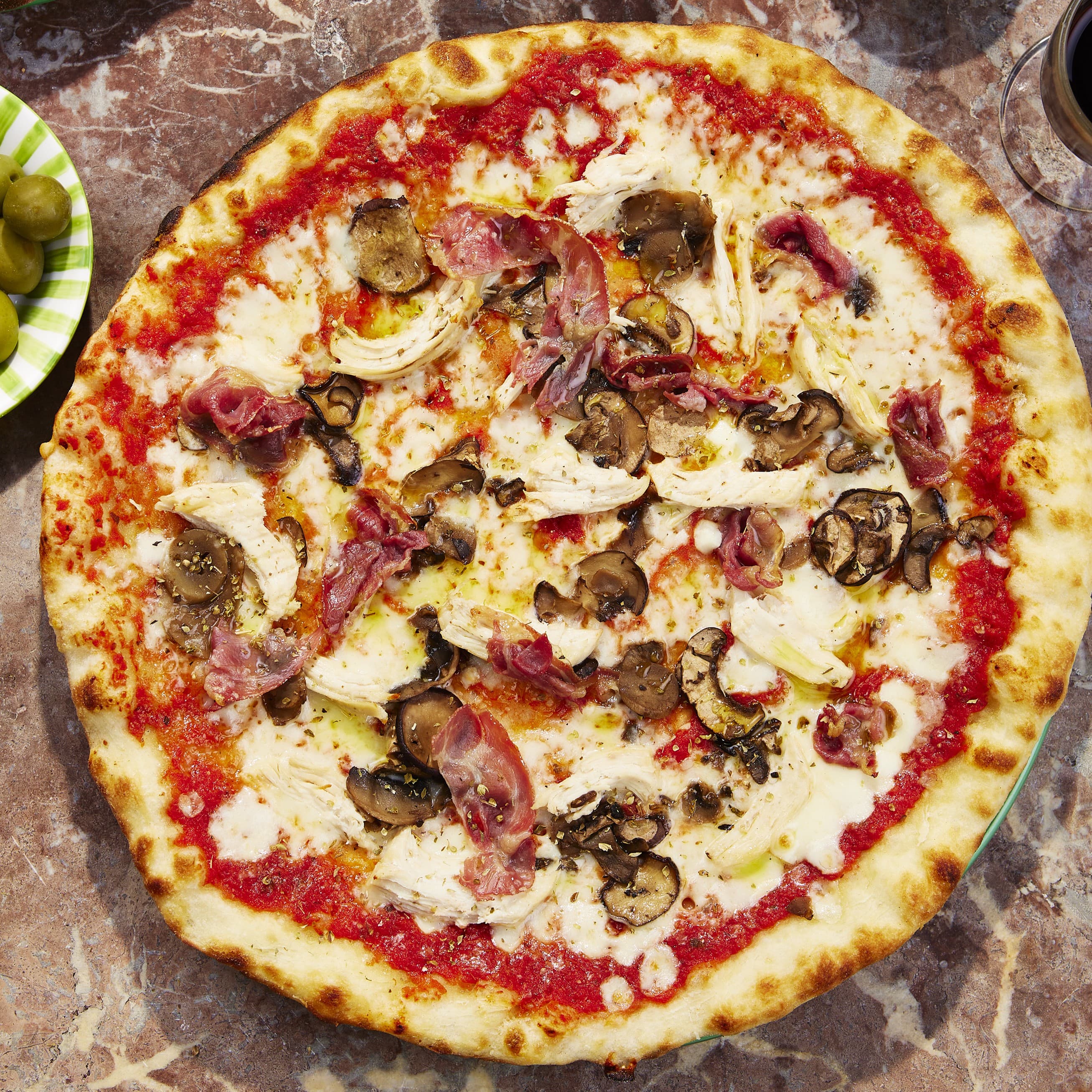 Pollo Coppa e Funghi