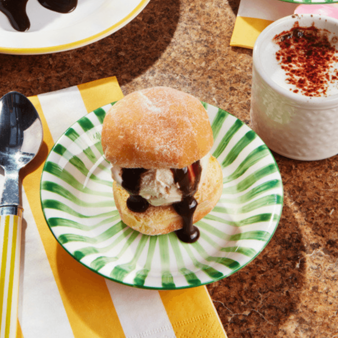 NEW Gelato Doughnut Sandwich