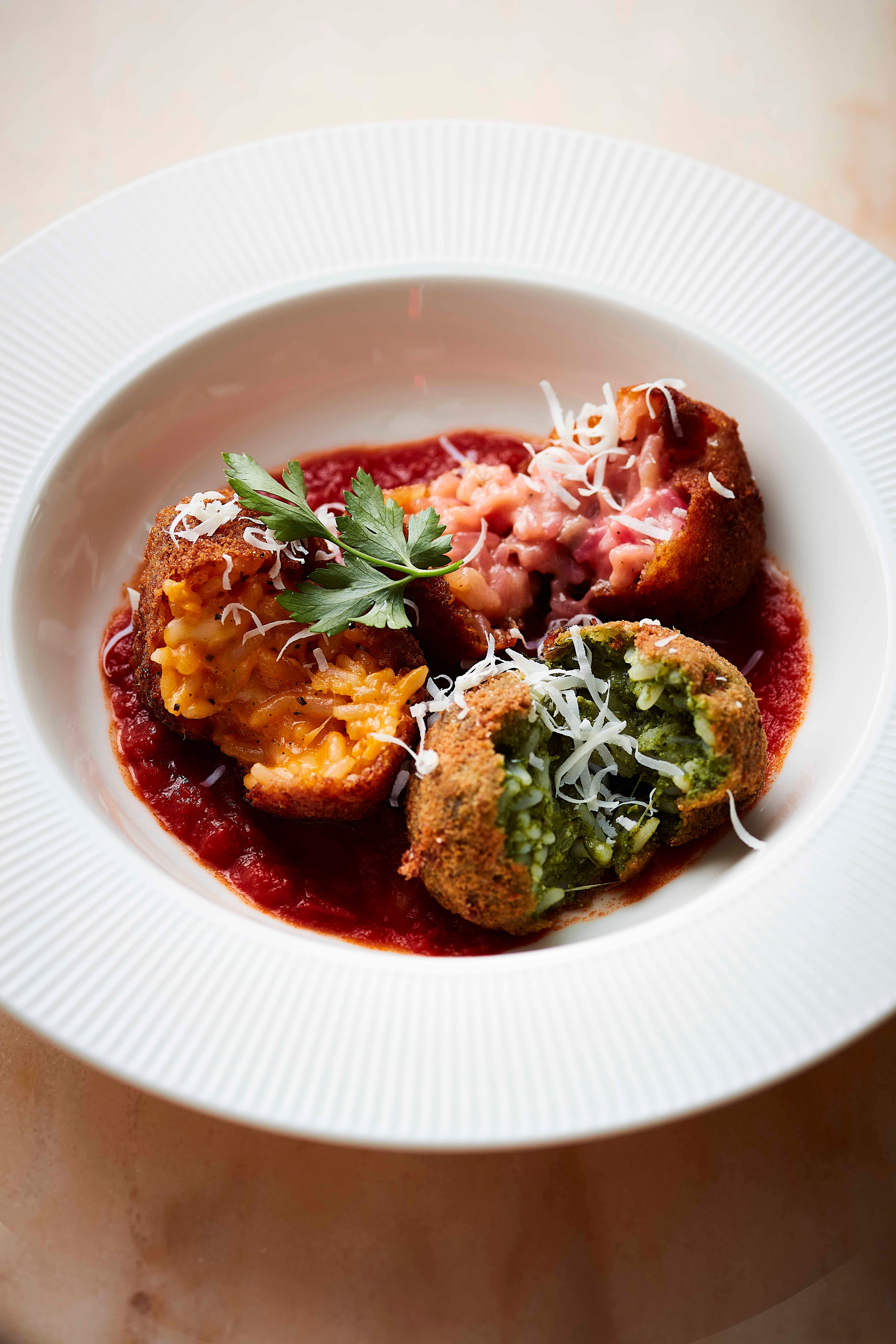 Trio of Arancini