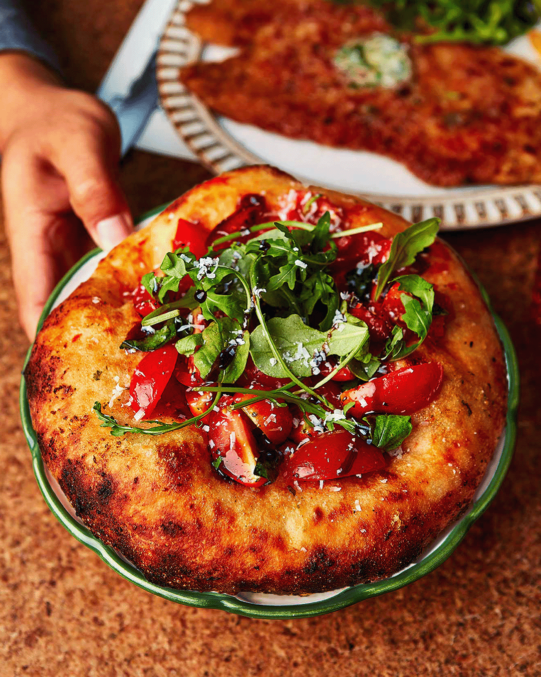 Vegan Bruschetta Pizzetta