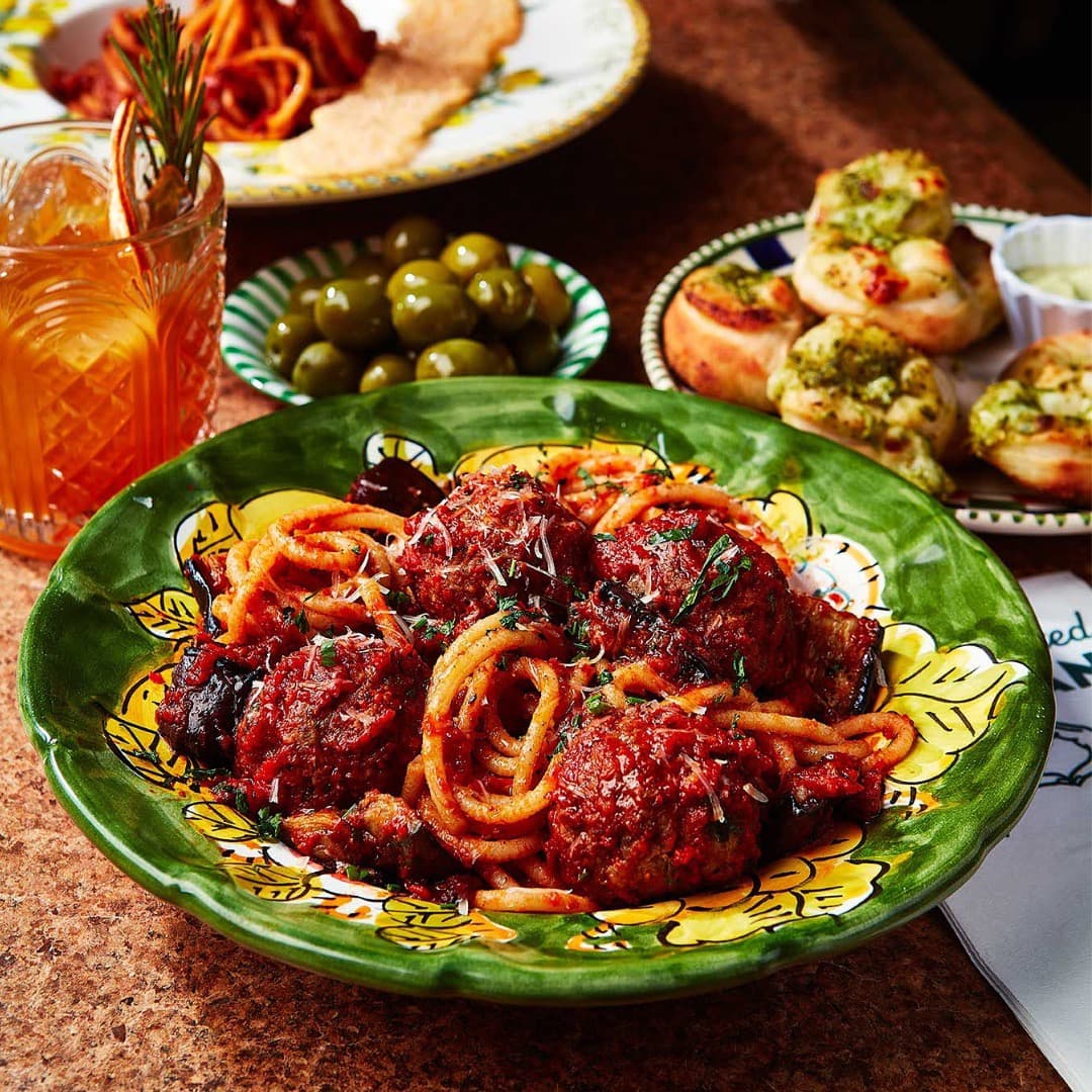 Meatballs alla norma