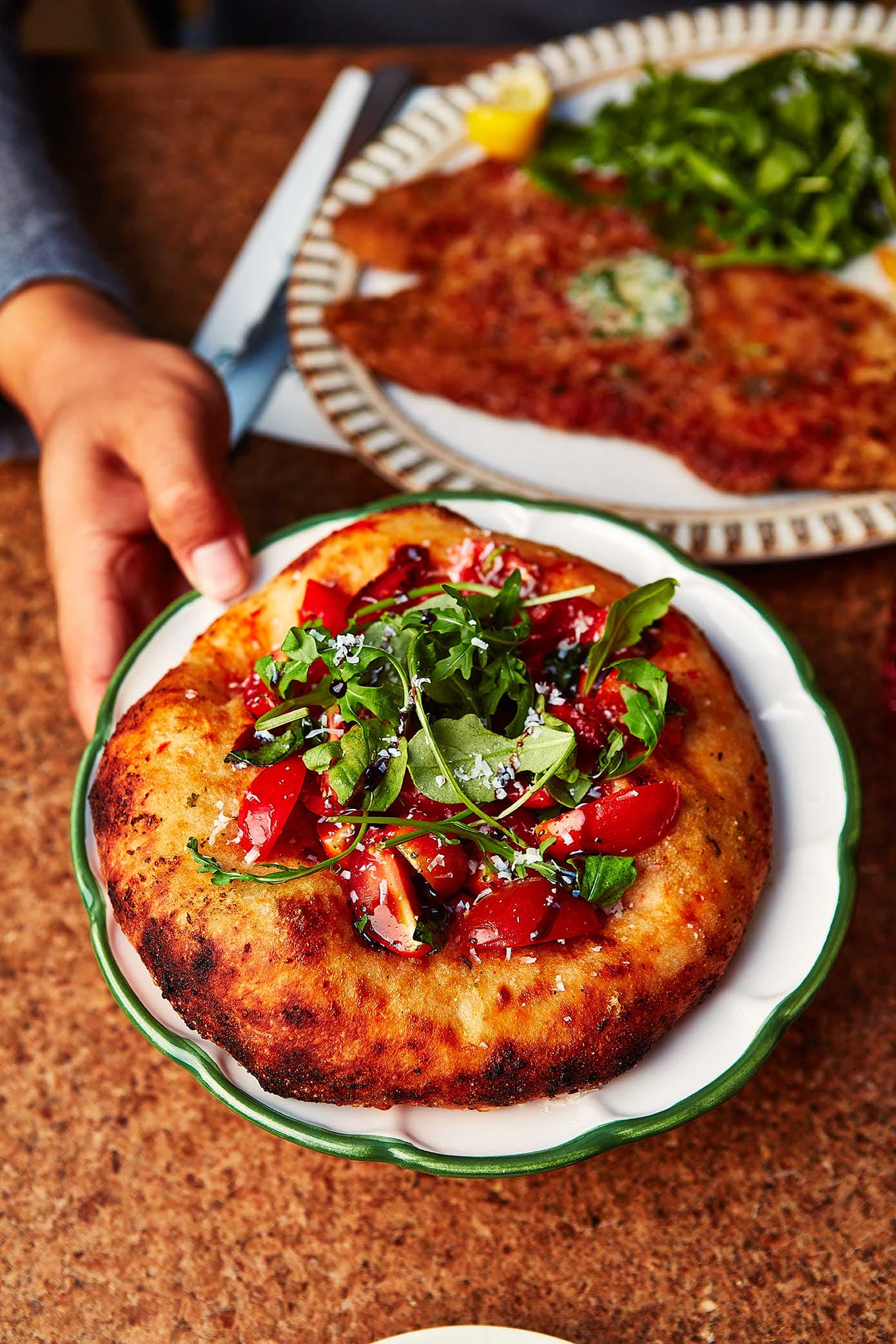 Vegan Bruschetta Pizzetta