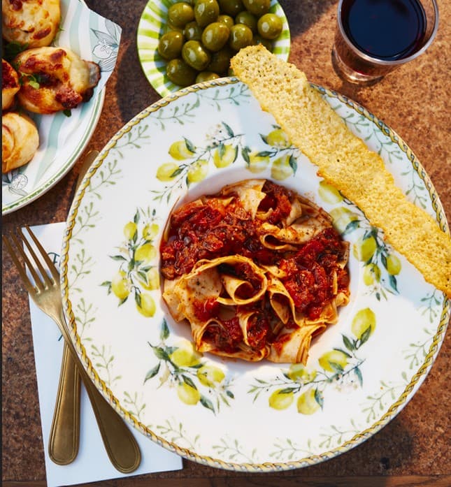 Slow-Cooked Beef Pappardelle