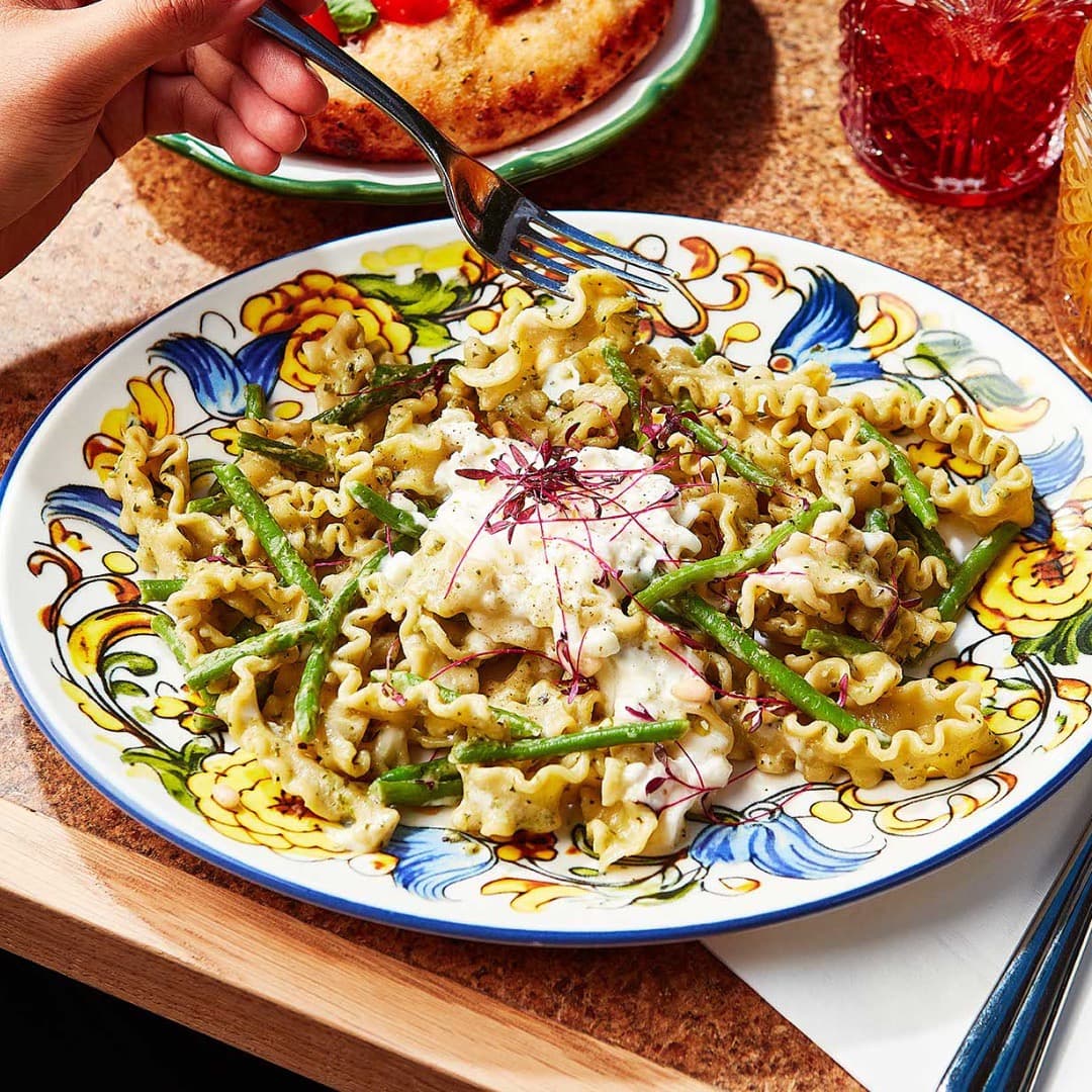 Pesto Stracciatella Tagliatelle