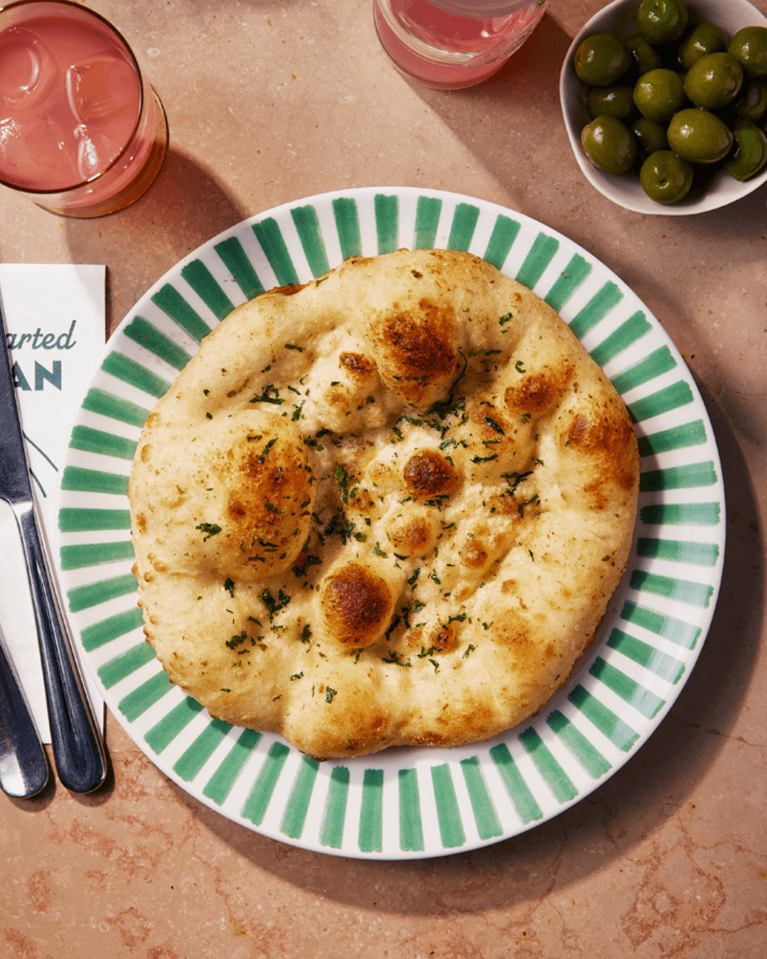 Vegan Garlic Bread with Mozzarisella