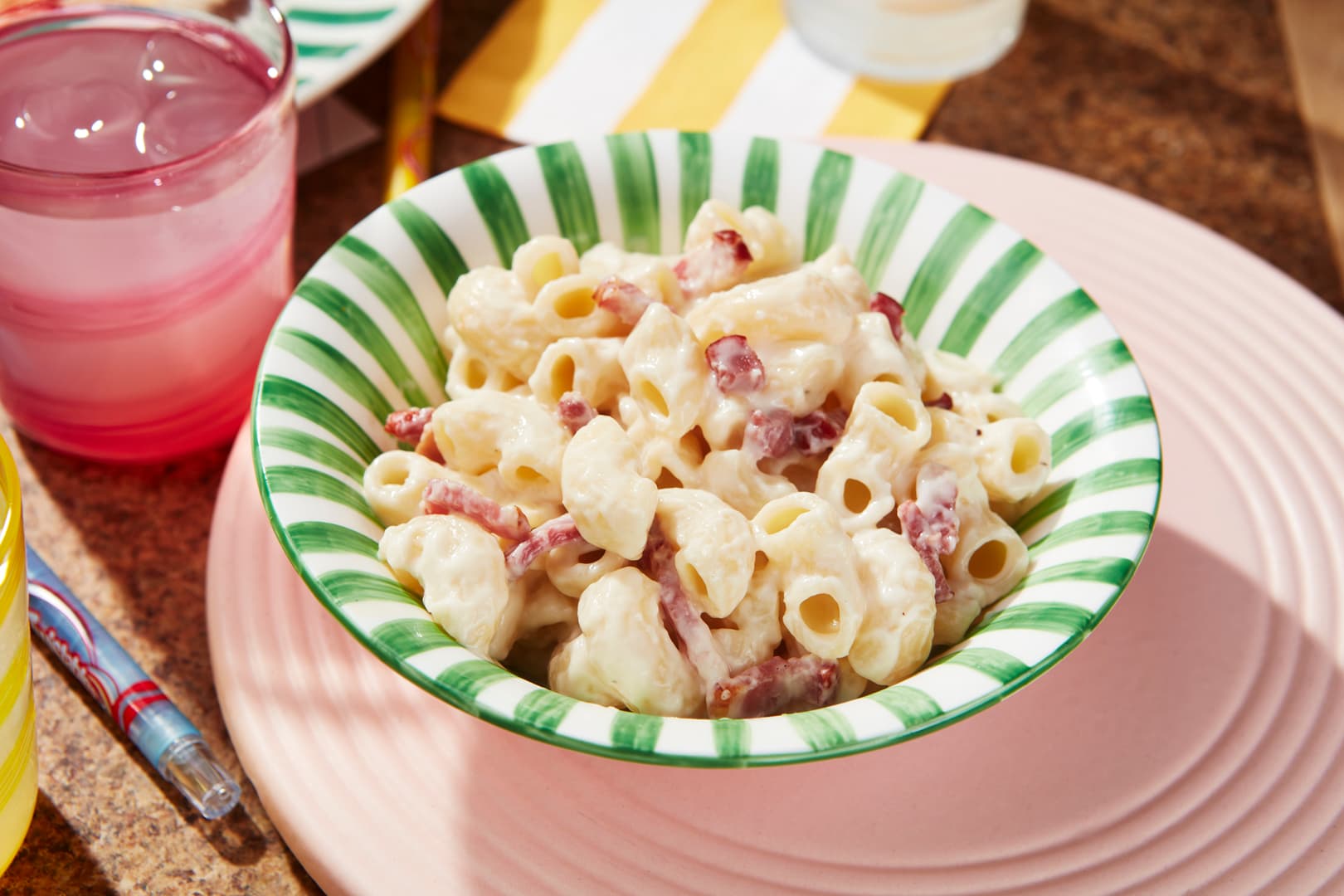 Kids Creamy cheesy carbonara