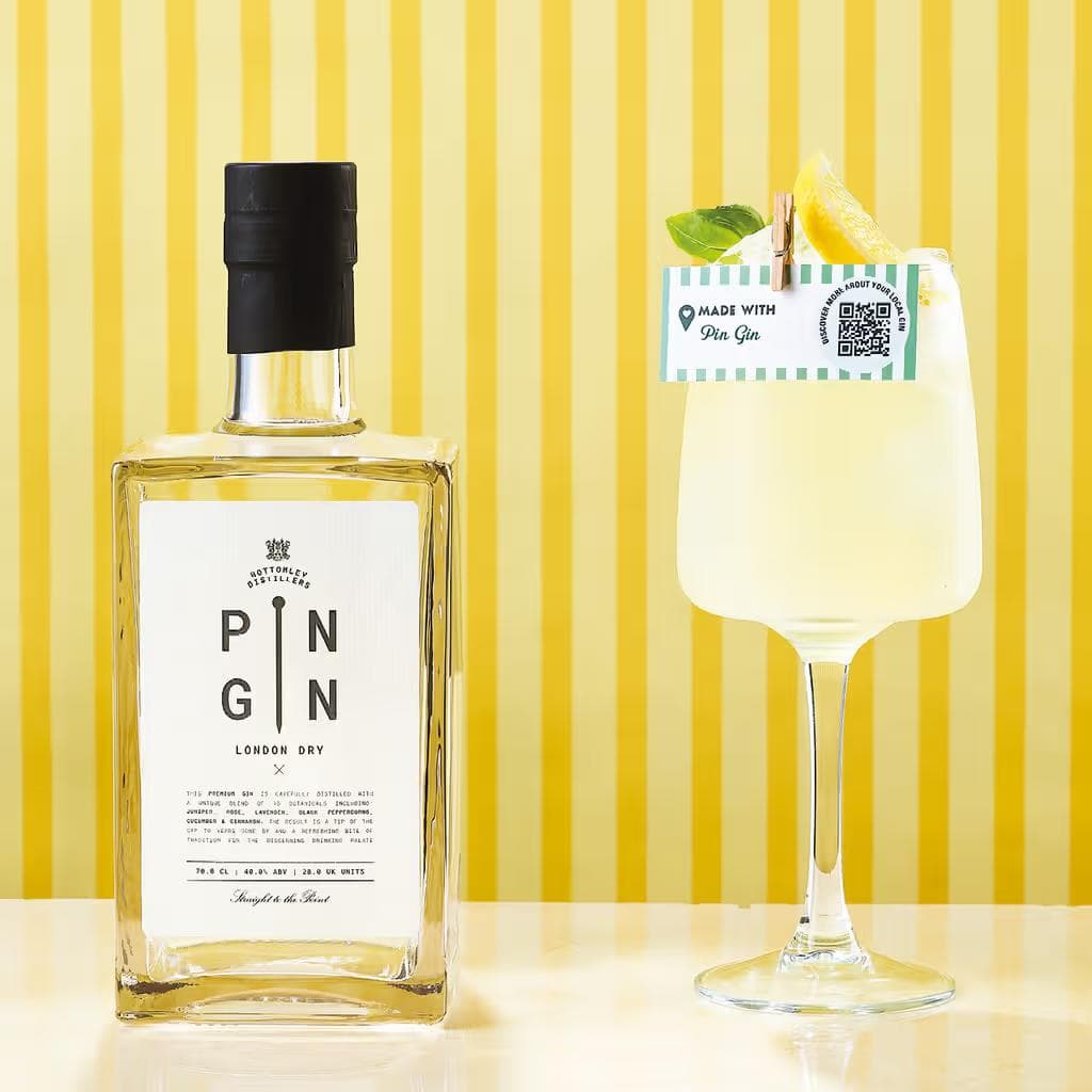 Bottle of gin