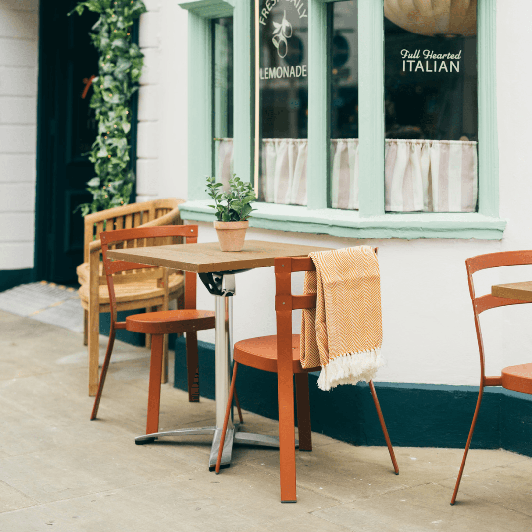 Outdoor Dining in ASK Italian Horsham
