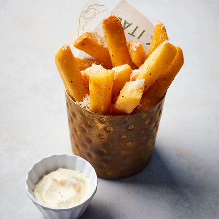 Garlic Chips & Cheese 