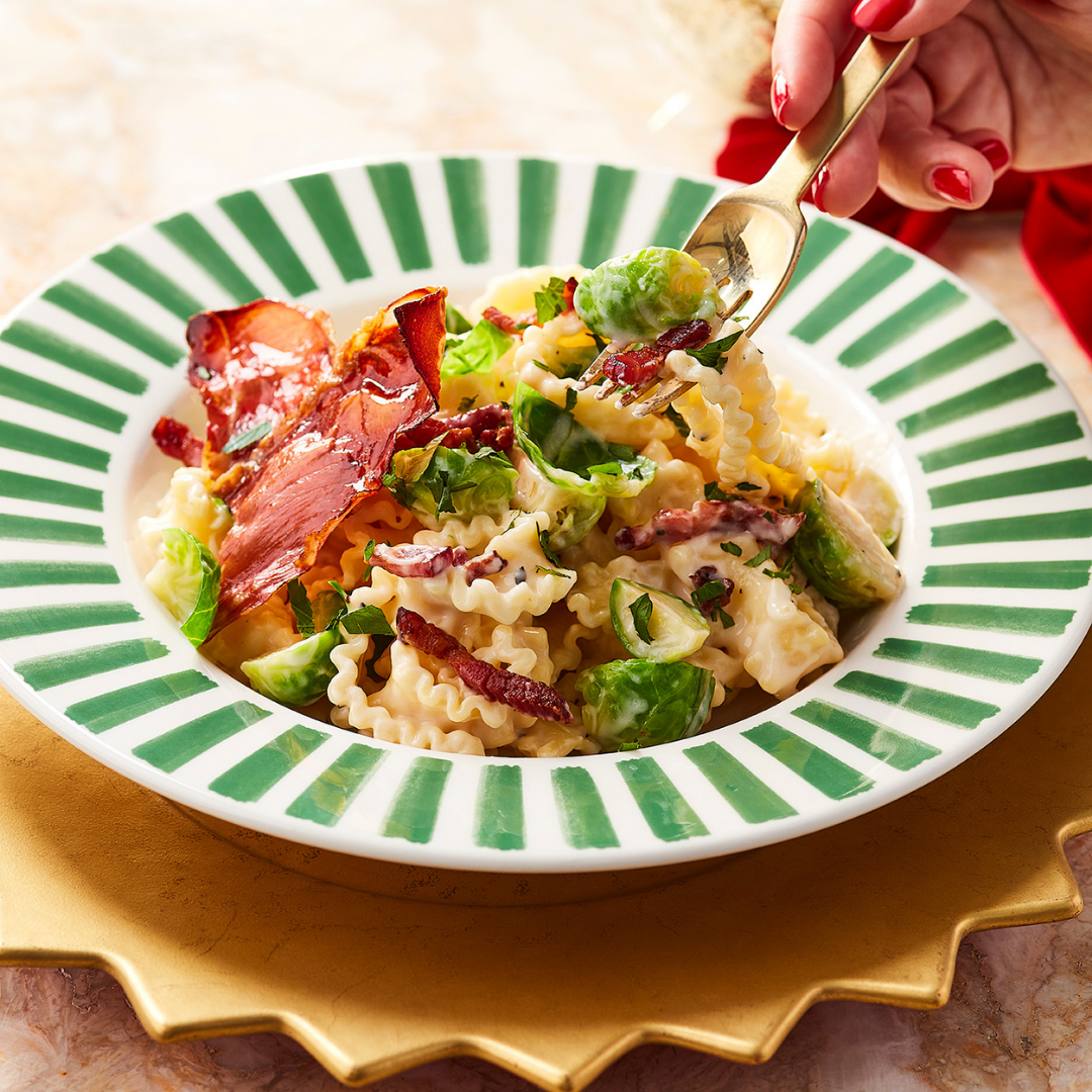 Sprouts Carbonara 