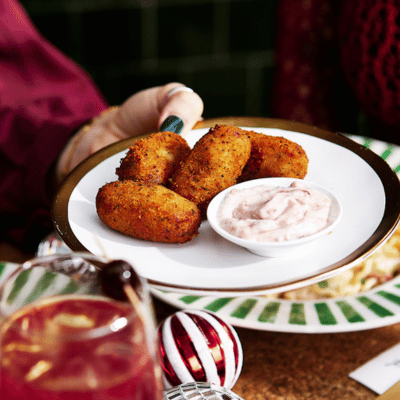 SPROUT AND PANCETTA CROCCHETTES 