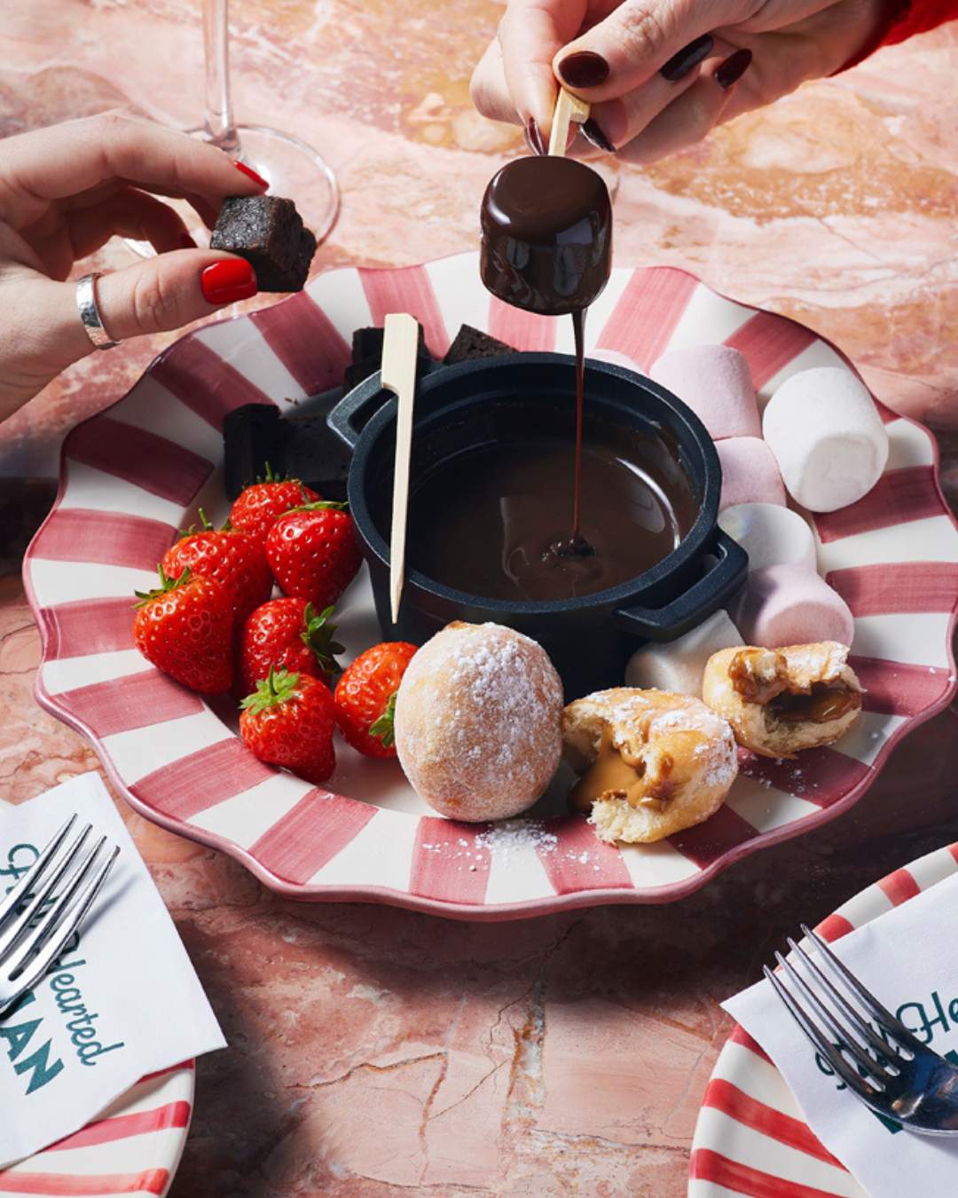 Chocolate Fonduta Sharer 