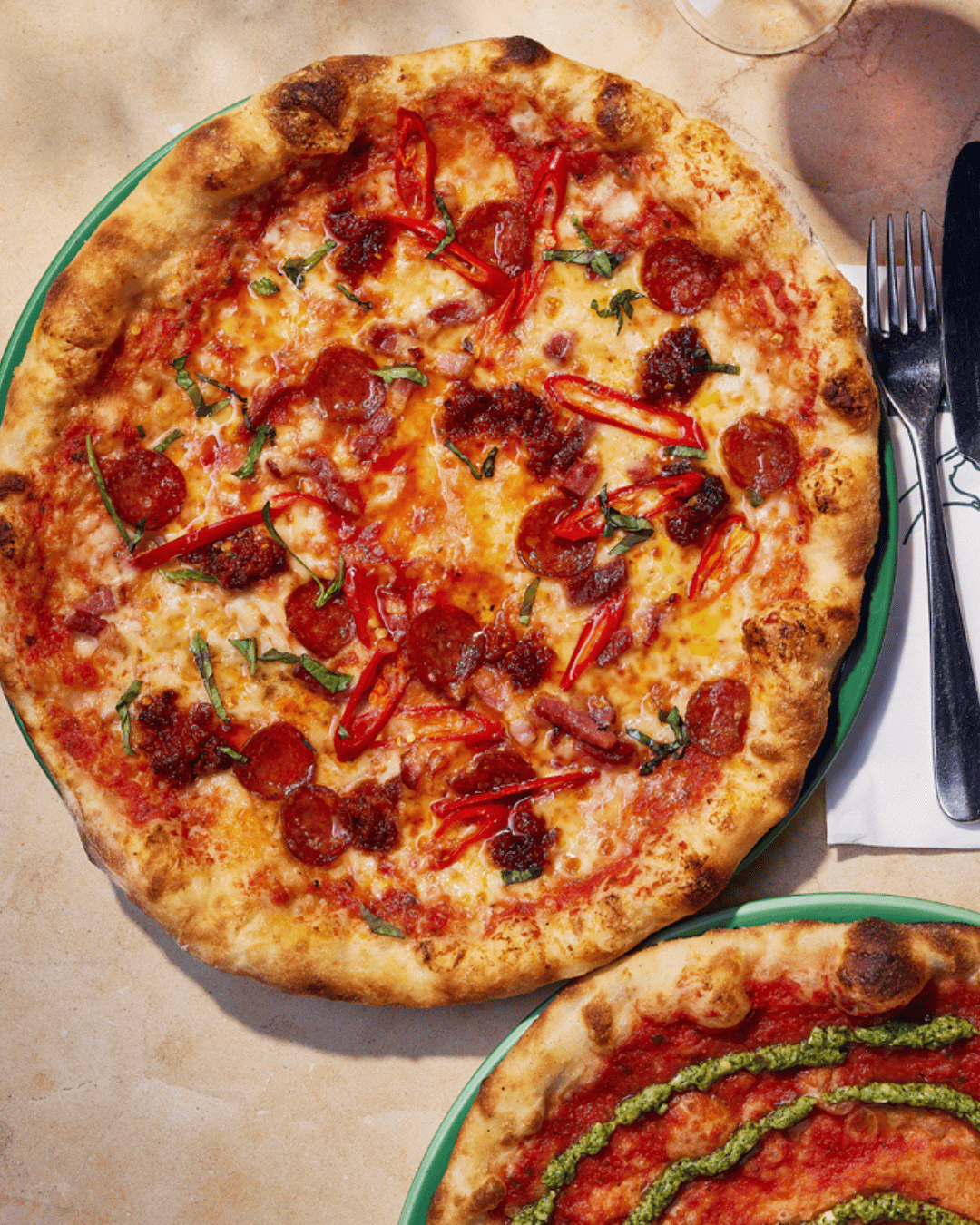 Pizza_fiery trio di carne 