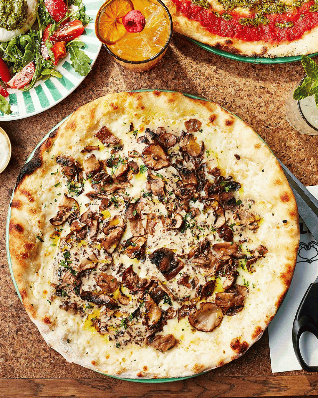 Pizza_truffle funghi 